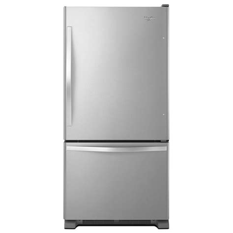 refrigerator no ice maker bottom freezer
