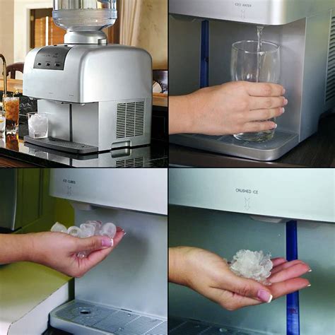refrigerator with crushed ice maker