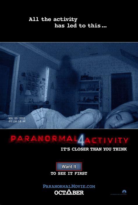 regarder Paranormal Activity 4