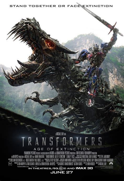 release Transformers: Age of Extinction