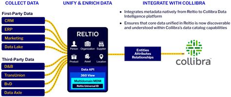 Reltio Data Catalog Features