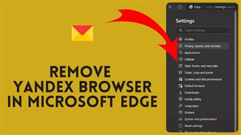 remove yandex browser from computer, How to remove yandex.browser from a computer