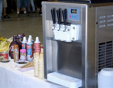 rent soft serve ice cream machine near me