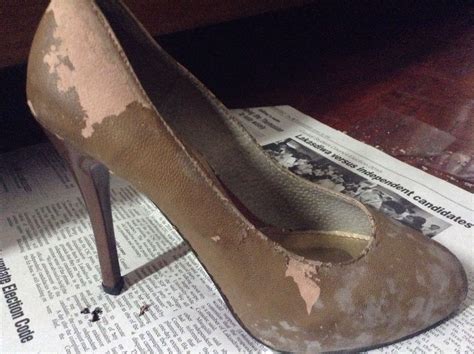 repair patent leather shoes peeled