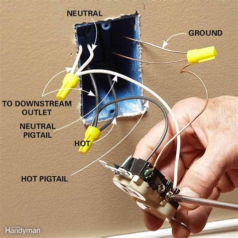 replacement wall switch and wiring 