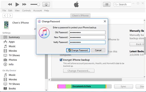 reset itunes backup password, How to recover itunes encrypted backup passwords [mac & windows]