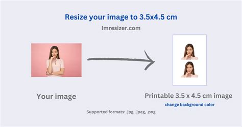 resize image to 3.5x4.5 cm, Resize image to 3.5x4.5 cm online free
