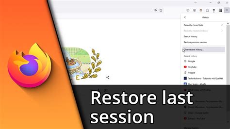 restore previous session firefox missing, Restore previous session not working in firefox? 4 ways to fix it. How to restore your previous session in chrome and firefox