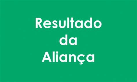 resultado da loteria aliança de hoje