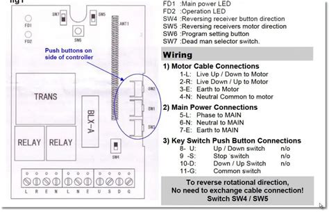 retractive switch wiring diagram 