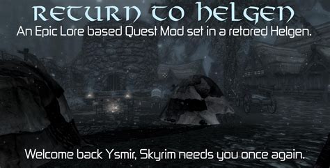Return To Helgen Mod Walkthrough
