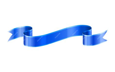 ribbon shape blue color, Blue ribbon with cutting edge, blue, ribbon, banner png and vector with