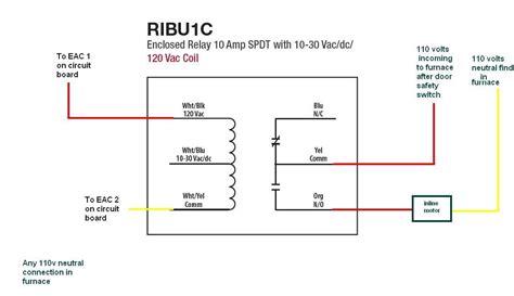 ribu1c relay wiring diagram 