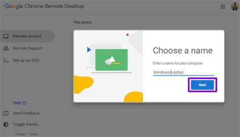 right clicking on google remote desktop, How to setup and use google remote desktop