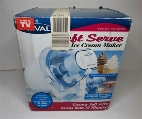 rival soft serve ice cream maker