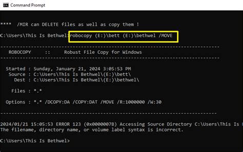 robocopy copy drive to drive, ¿qué es robocopy en windows? – barcelona geeks