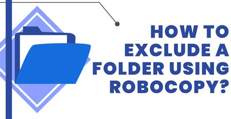 robocopy mir exclude folder, How to sync my documents folder with network drive