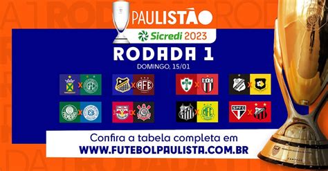 rodada de hoje campeonato paulista