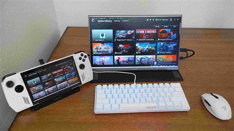 rog ally keyboard and mouse, How to connect a keyboard and mouse to rog ally