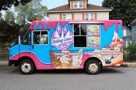 rolling cones ice cream truck