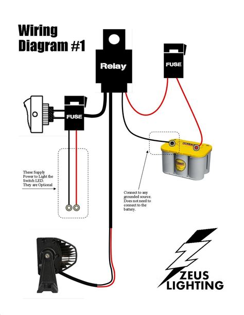 roof mount off road lights wiring diagram 