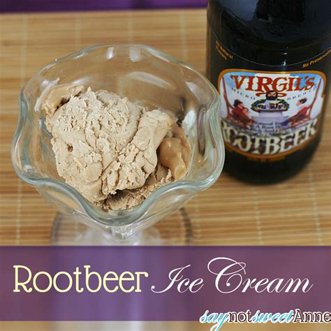 root beer ice cream recipe