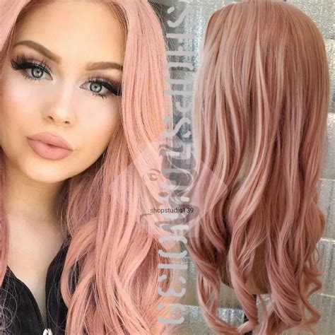 rose gold wig