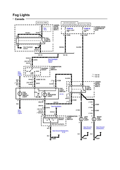 rsx fog light wire diagram 