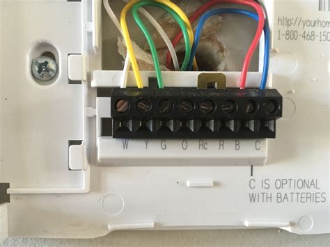 rth 9590 thermostat wiring diagram 