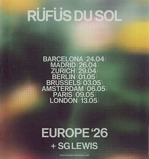 rufus du sol 2019, Rüfüs du sol announce premiere screenings of new concert film for