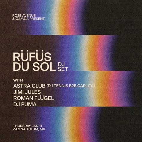 rufus du sol tulum, Rüfüs du sol is heading to mexico for their new festival, sundream