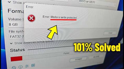 rufus error media is write protected, Solusi gagal install sistem operasi windows 10 error legacy boot of