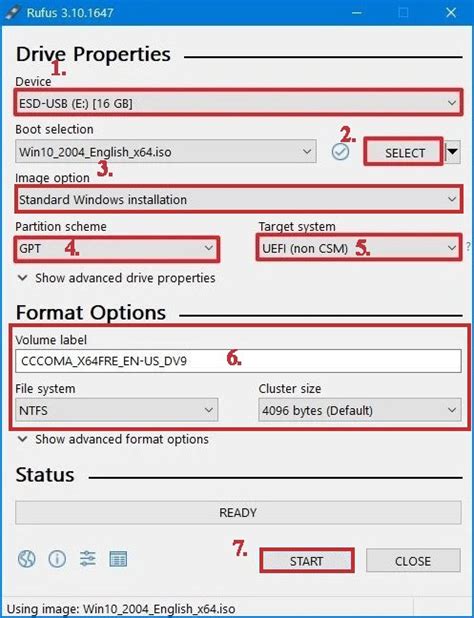 rufus for uefi boot, Solusi gagal install sistem operasi windows 10 error legacy boot of