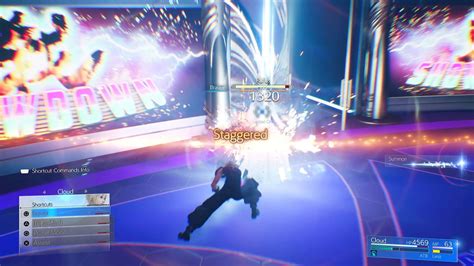 rufus instant stagger, Rufus shinra guide