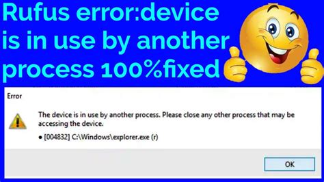 rufus io device error, Cara mengatasi tidak bisa booting usb flashdisk saat instal ulang