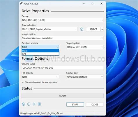 rufus not working windows 11, 