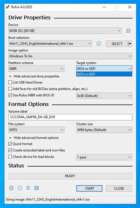 rufus target system, Rufus 3.0 released