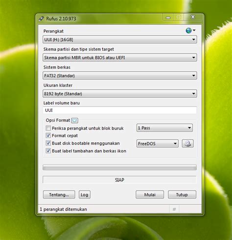 rufus versi lama, Rufus versi 3.18 : buat bootable usb dengan cara mudah