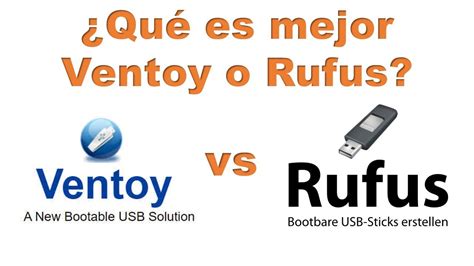 rufus vs ventoy, Ventoy vs rufus: safety, speed & functionality comparison