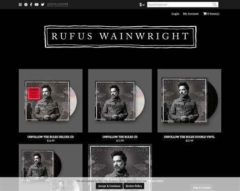 rufus wainwright official website, Rufus wainwright releases 25th anniversary reissue of debut album with