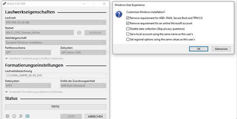 rufus windows 11 erstellen, Rufus can now create windows 11 installation media without security