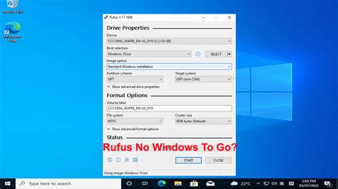 rufus windows to go, [solved] rufus no windows to go option, how to fix