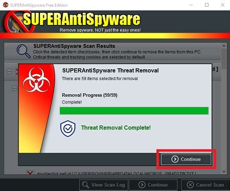 run superantispyware on this computer, 