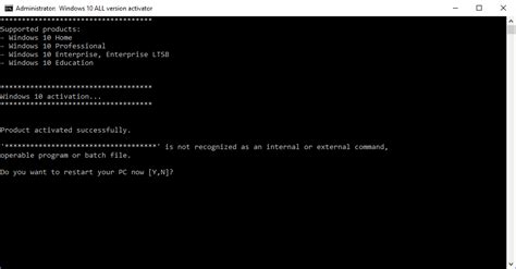 run windows activation from command line, Netcat windows 10 command