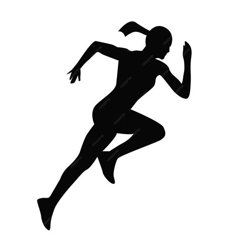 runner silhouette pic, Running silhouette on a white background 10778043 vector art at vecteezy