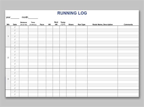 Running Training Log Template from ts1.mm.bing.net