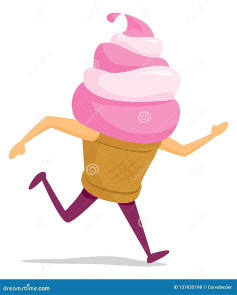 running ice cream