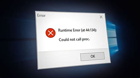 runtime error, Runtime error