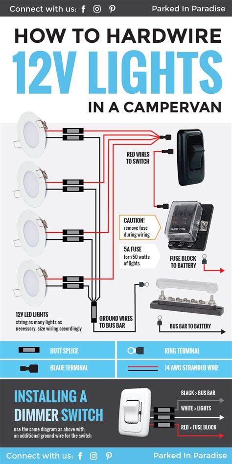 rv wiring diagram lights 