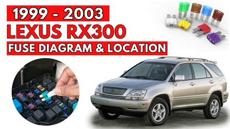 rx300 fuse box location 